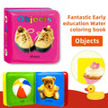 Floating Baby Bath Books for Baby Kids Learning Bath Toy Waterproof
