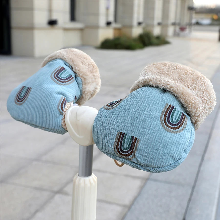 Windproof Infant Stroller Gloves Children's Outdoor Sports Mittens