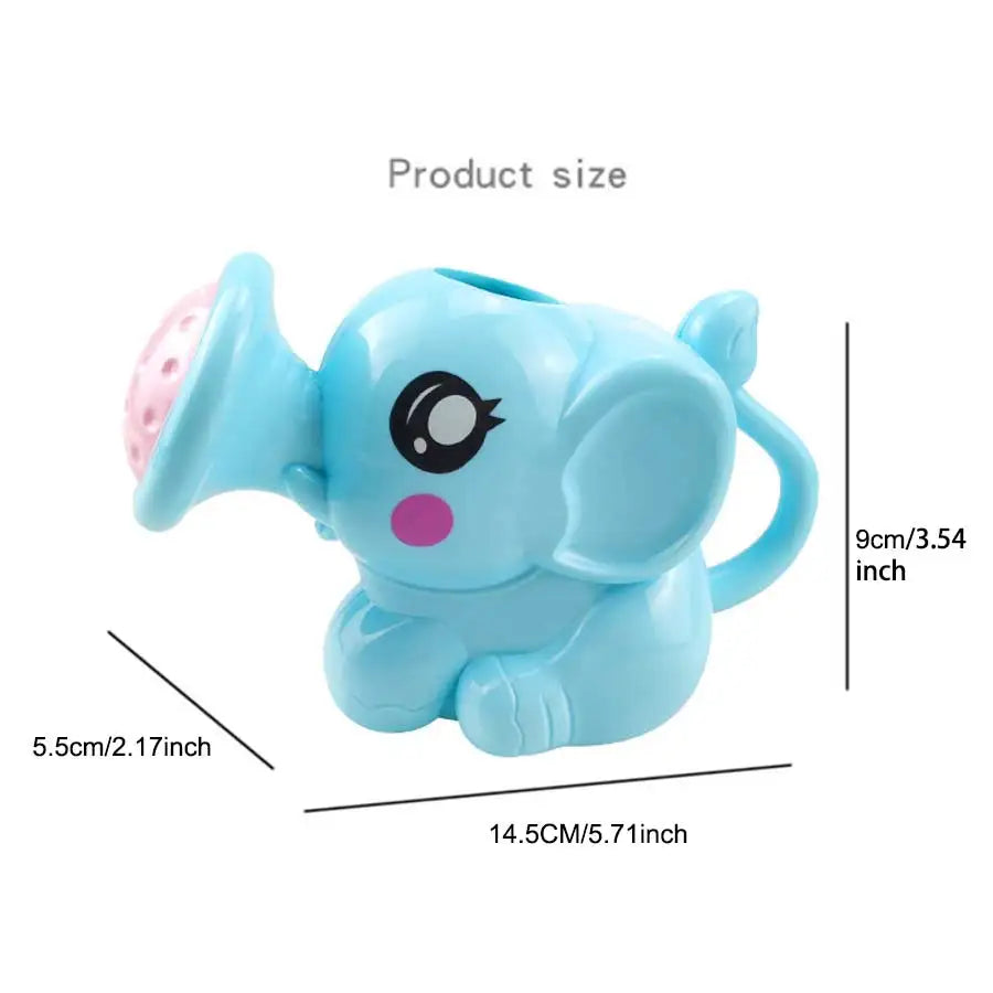 Baby Bath Toy Bathing Elephant Shower Swimming Water Spraying Clouds