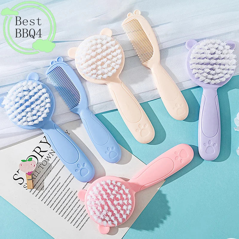 /Set Kids Baby Small Hair Brush and Comb Set for Newborns & Toddlers