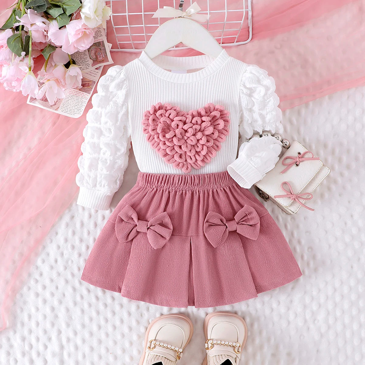 Winter Style For 0-3 Year Old Girls, Comfortable Sweet And Cute Bubble