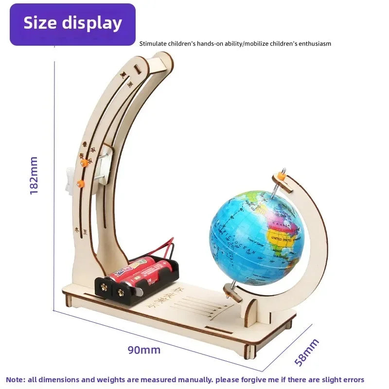 Kids Science Toy Day Night Alternation Globe Funny Teaching Aids
