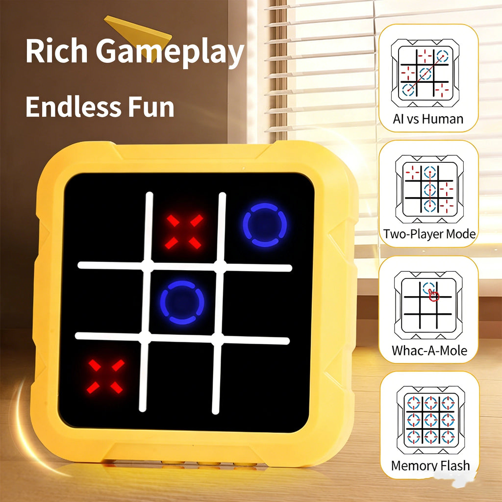 Electronic Chessboard Tic Tac Toe Multifunctional Children's