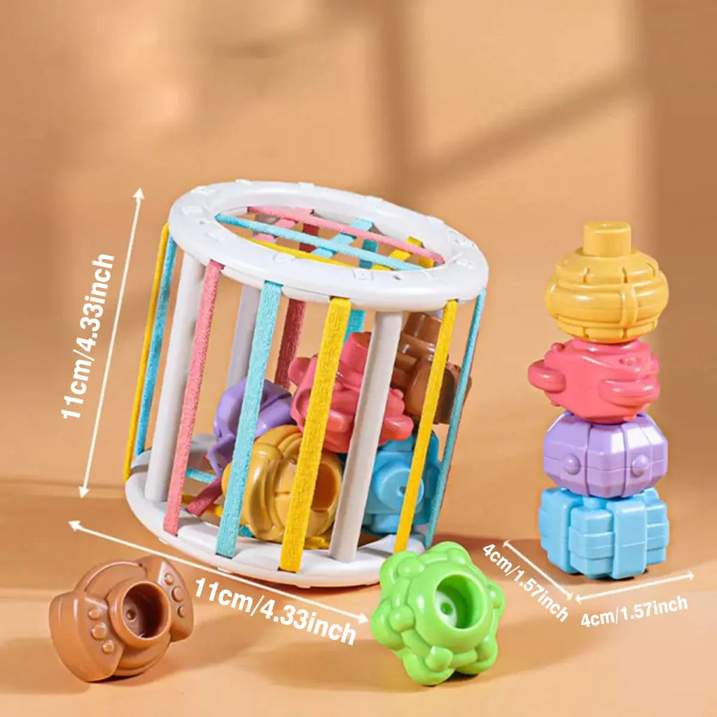 Baby Montessori Learning Educational Toy Colorful Shape Blocks