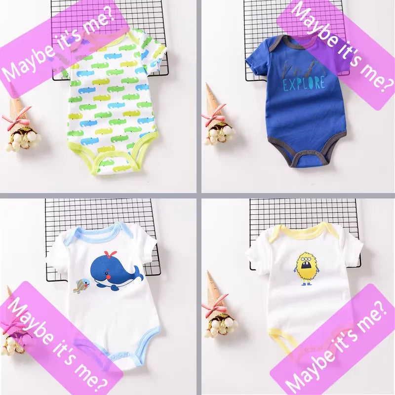 Baby Bodysuit For Newborns Summer Baby Romper Girl/Boy Clothes Newborn