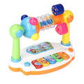 Baby Piano Toys Kids Rotating Music Keyboard Light Sound, Musical Toy