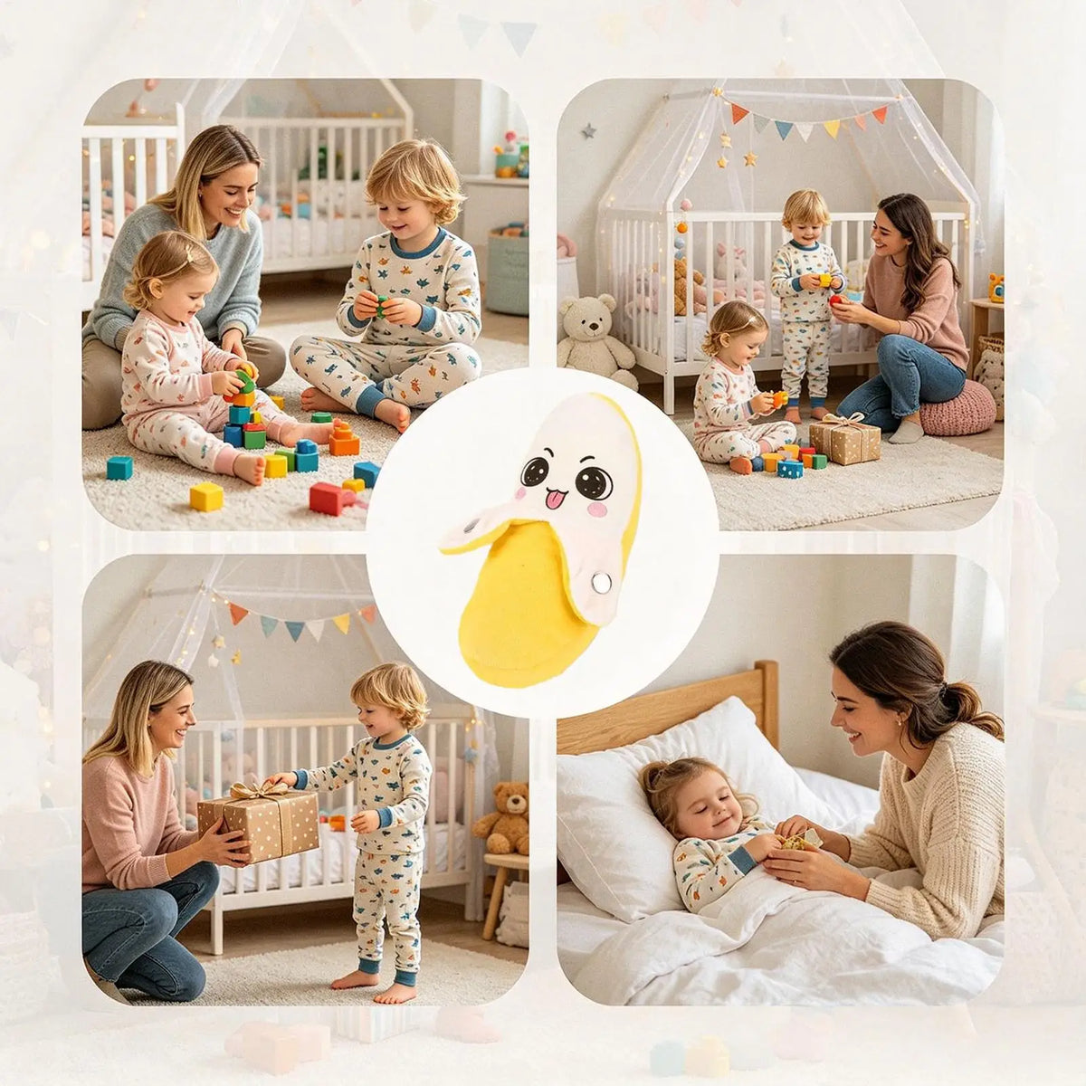 Banana Baby Beat Sensing Creative Fruit Novelty Parent-Child Musical