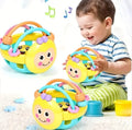 10cm Baby Toy Catch Ball Bendy Baby Walker Rattles Develop