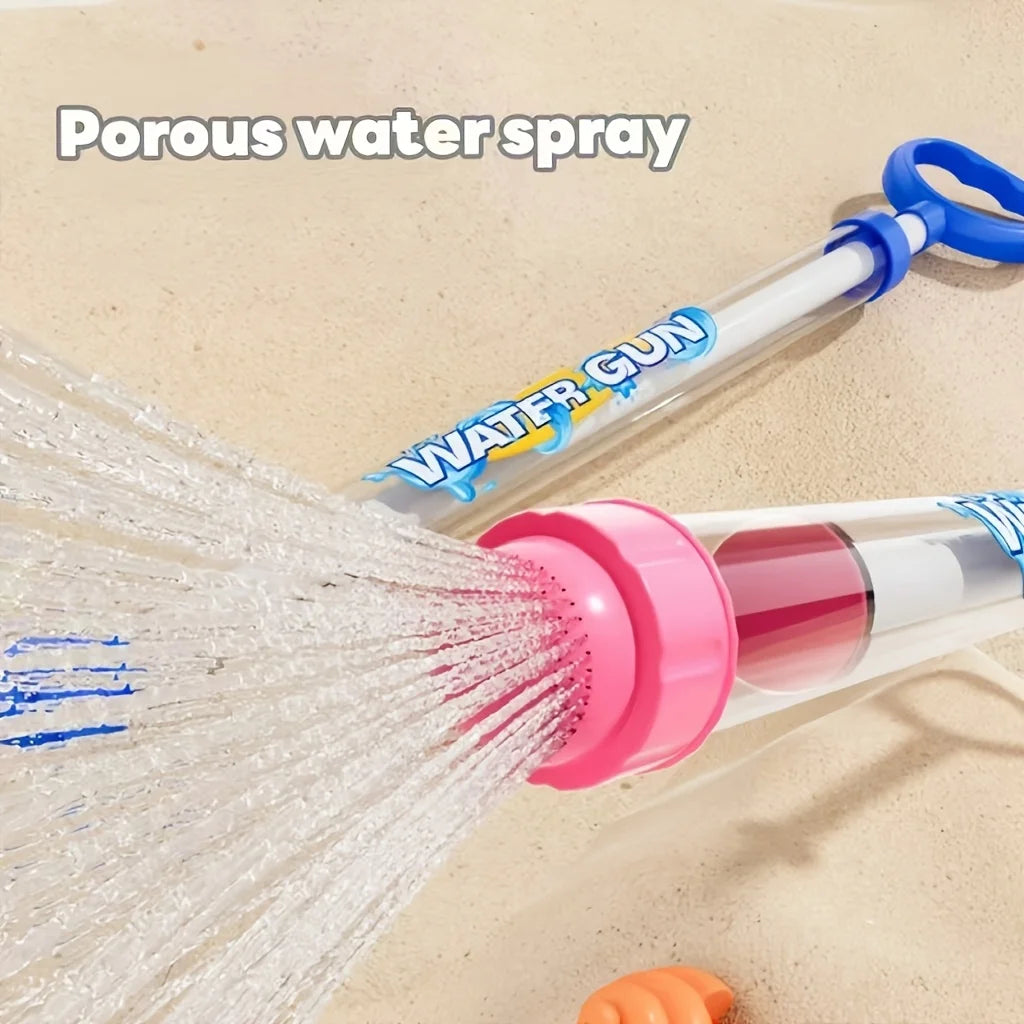 1/3/6pcs Spray Water Pull-Back Water Gun Outdoor Splash Games for