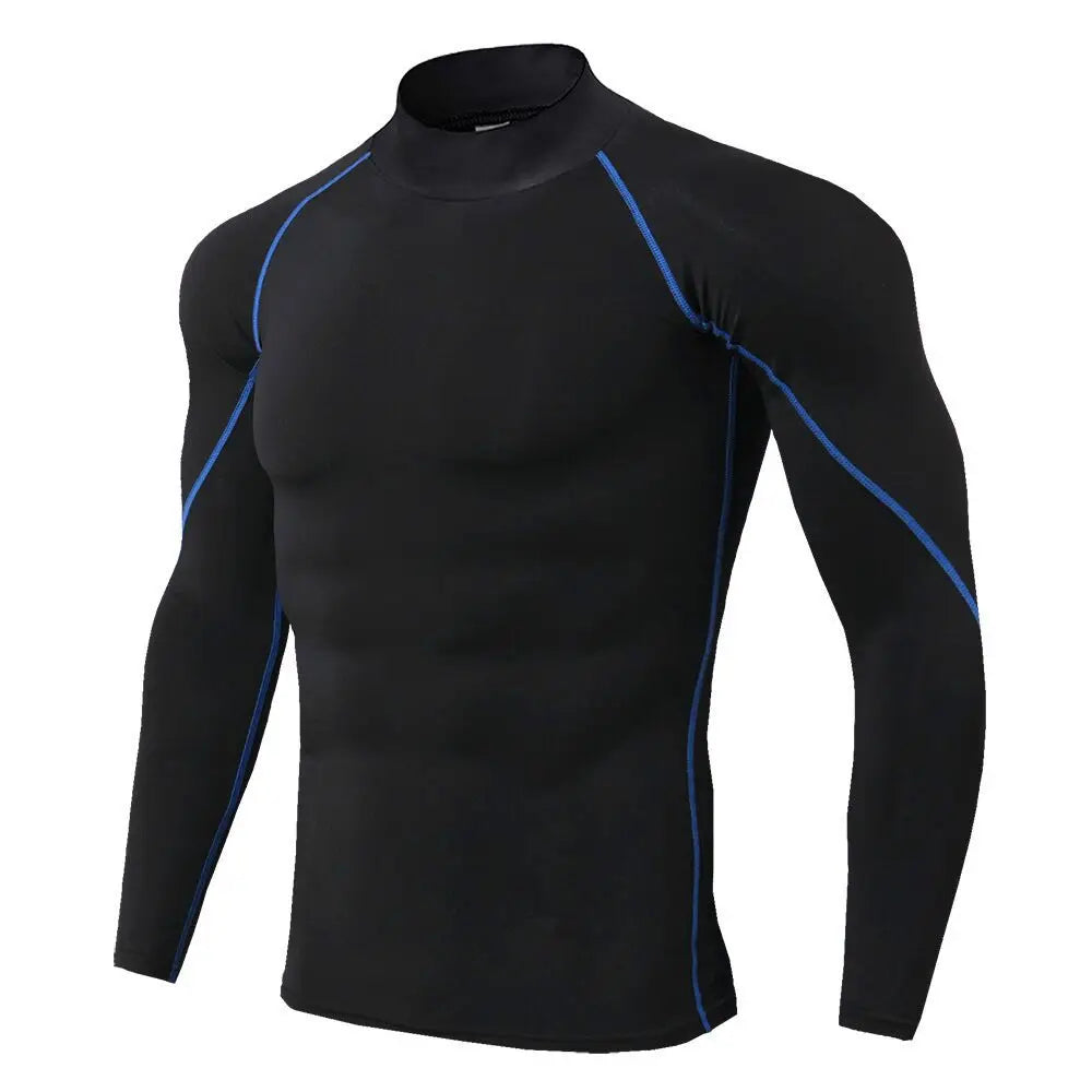 Men's Quick-Dry Long Sleeve Compression Shirt