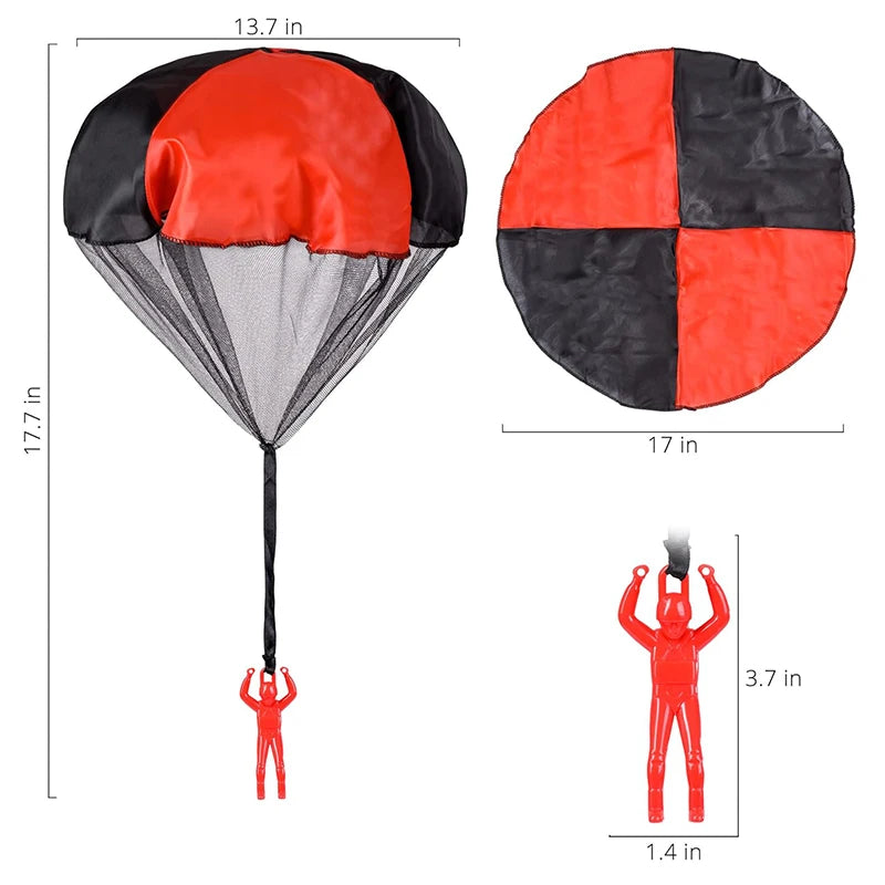 Parachute Toy Tangle Free Outdoor Flying Parachute Men Outside Toy