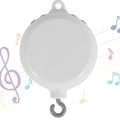 Baby Rotating Music Box ABS Baby Crib Hanging Rattle Bed Bell 3 Modes