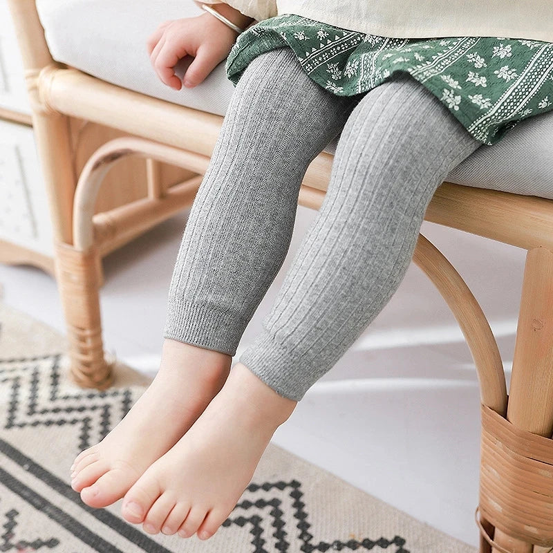 Spring Autumn Baby Boys Girls Pants Newborn Girl Leggings Tights Cotton