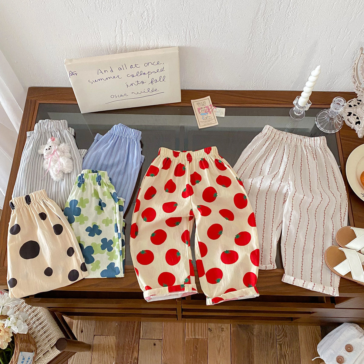 Baby Boys And Girls Summer Style Casual Trousers Children's Clothes