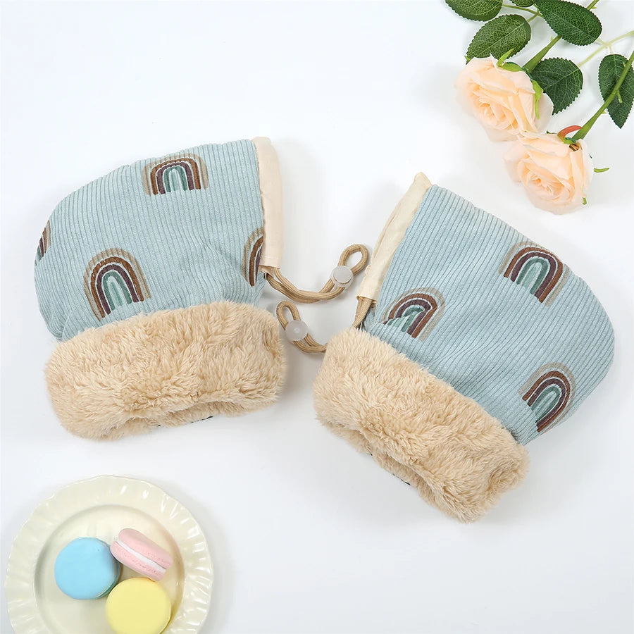 Windproof Infant Stroller Gloves Children's Outdoor Sports Mittens