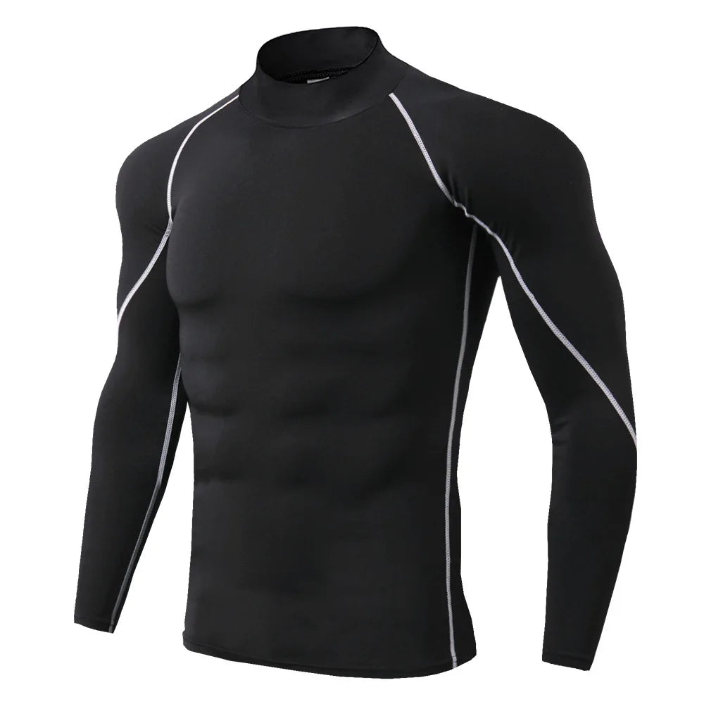 Men's Quick-Dry Long Sleeve Compression Shirt