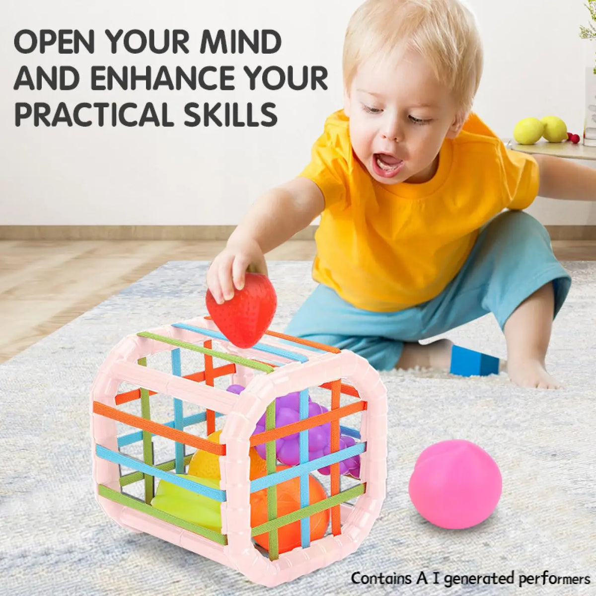 Montessori Baby Toy Sensory Development Learning Educational Toy