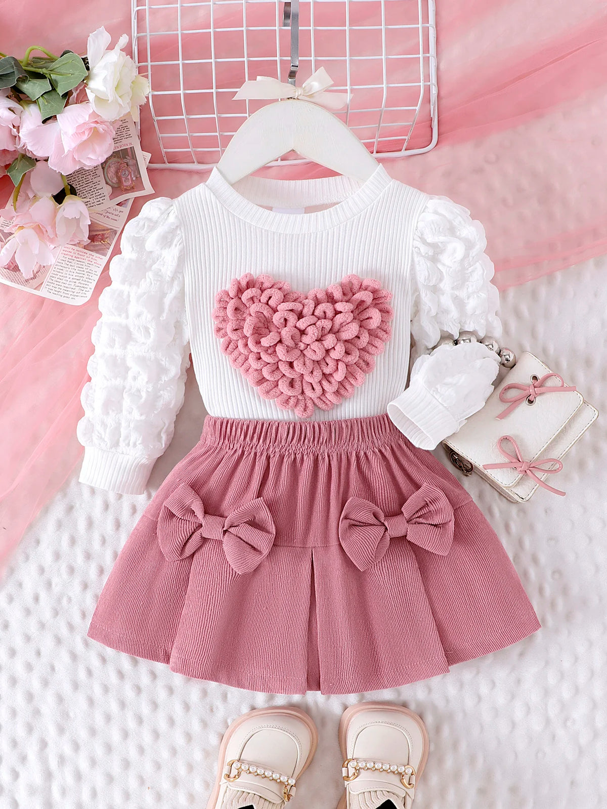 Winter Style For 0-3 Year Old Girls, Comfortable Sweet And Cute Bubble