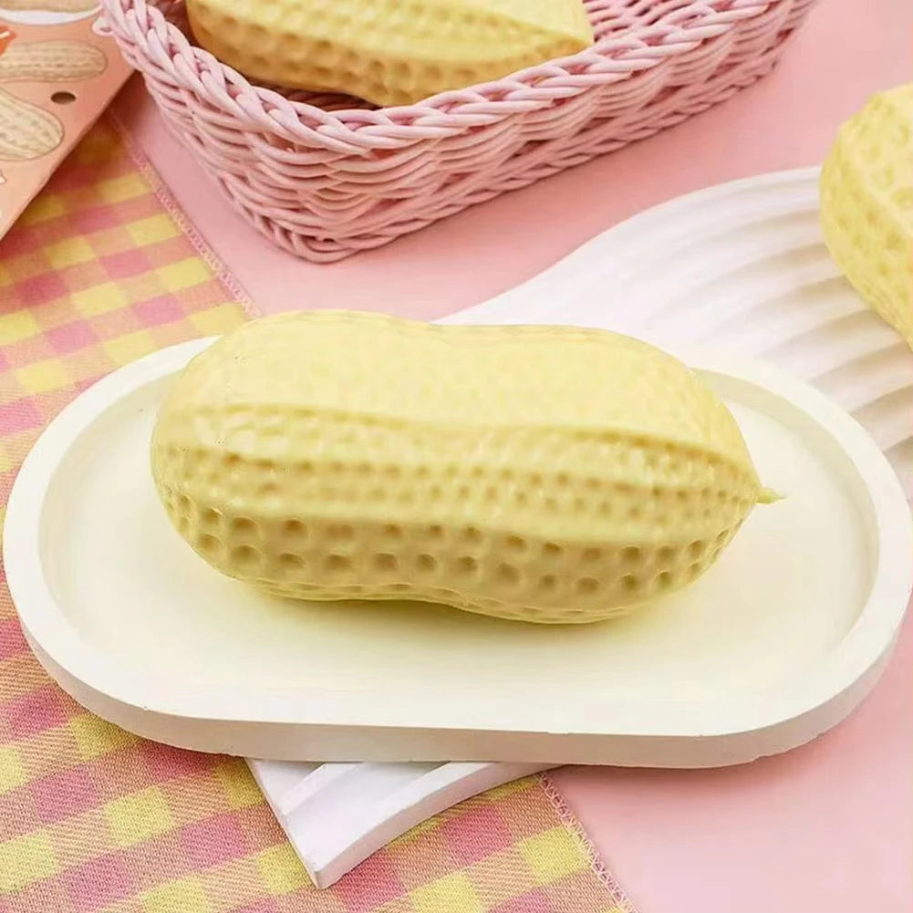Peanut Simulate Squishy Toy Stress Relief Tool Soft Texture Squishies