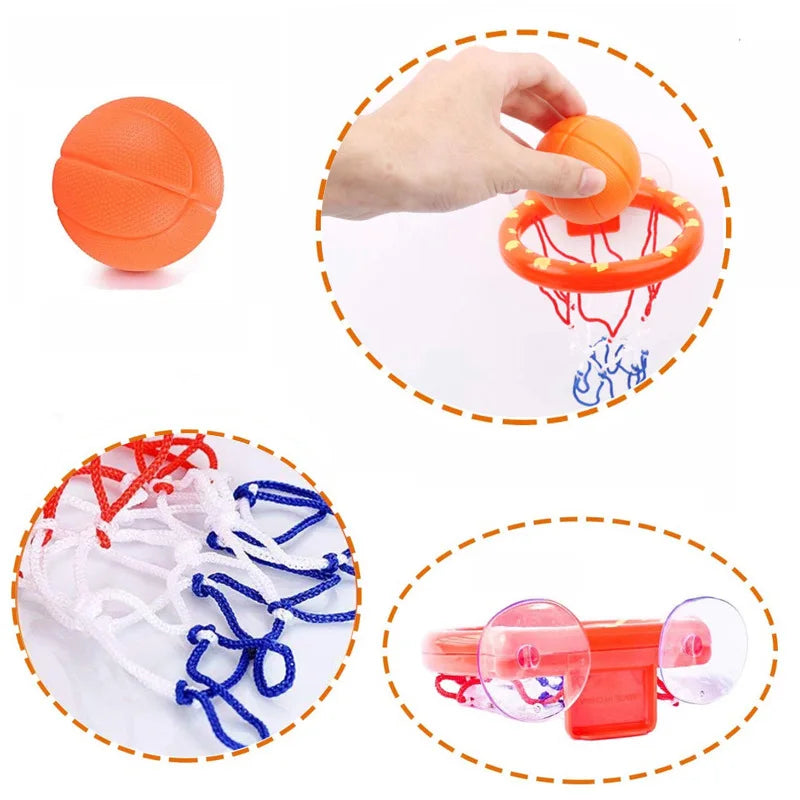 Baby Bath Toy Toddler Boy Water Toy Mini Shooting Basket Bathtub