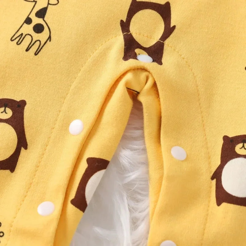 Newborn Baby Romper Autumn 100% Cotton Girl Boy Cute Spring Long Sleeve