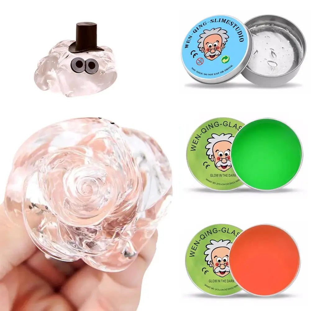 Colorful Non-Newtonian Liquid Decompression Toy Transparent Elastic