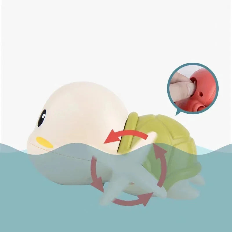 Baby Bath Toy Baby Bath Swimming Bath Toy Frogs Clockwork Bath Toy