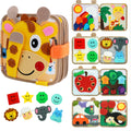 Montessori Toy Busy Board Giraffe Busy Book Preschool Learning