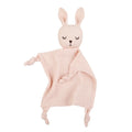 Cartoon Rabbit Baby Soother Toy Appease Bib Cartoon Burping Cloth for