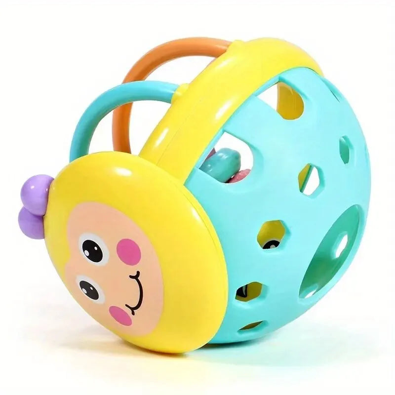 10cm Baby Toy Catch Ball Bendy Baby Walker Rattles Develop