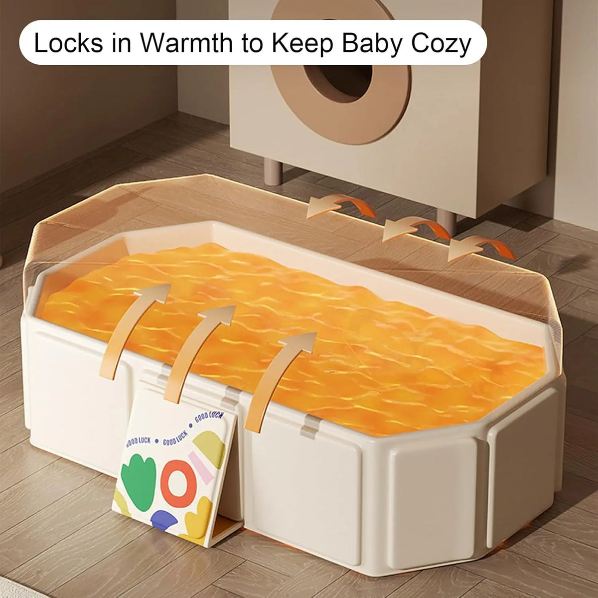 Baby Bath Basin Foldable Bath Basin Easy To Store Simple Bathtub