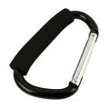 Large Carabiner Stroller Hooks Organizer Aluminum D Ring Spring Snap