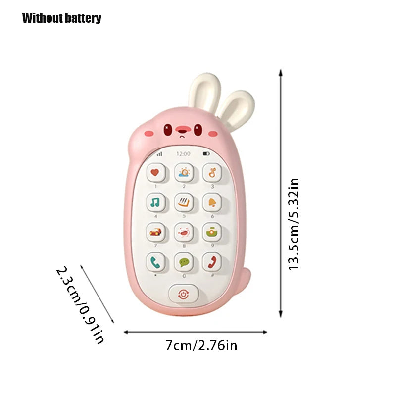 Children's mobile phone Toy can gnaw on babies' intelligence early