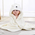 Cartoon Animal Baby Bath Towels Soft Newborn Hooded Towel Blanket