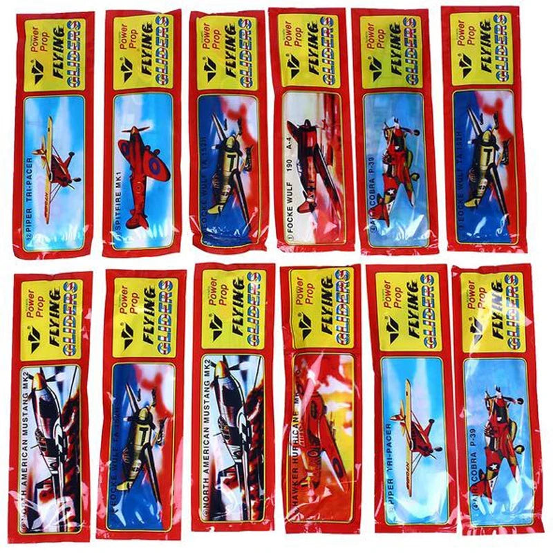 Kids DIY Hand Throw Flying Glider Planes Outdoor Toy Party Favors