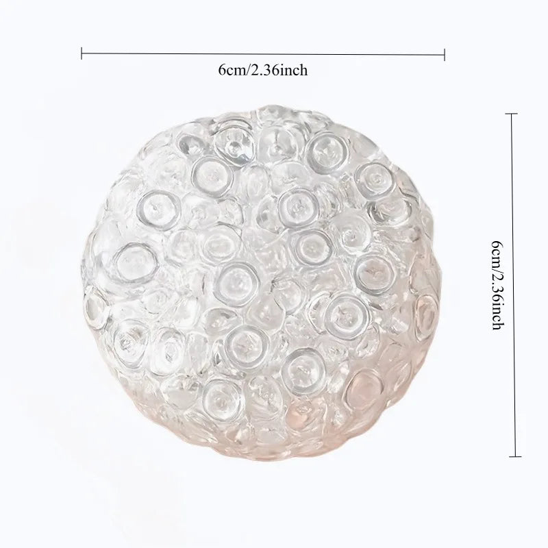Squishy Balls Ice Beads Squeeze Toy Super Soft Mochi Fidget Toy Slow