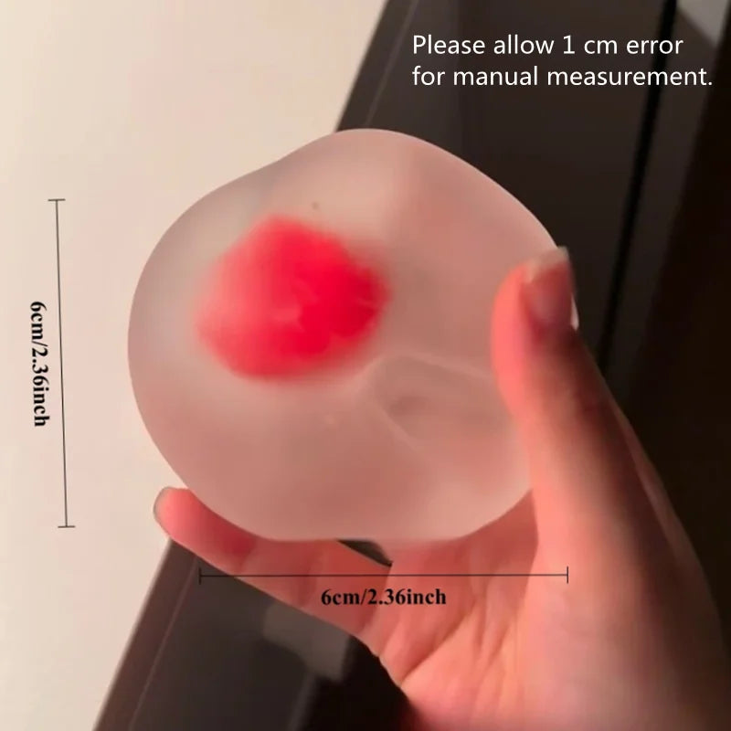 Strawberry Mochi Squeeze Toy Stress Relief and Vent Anger Fidget Toy