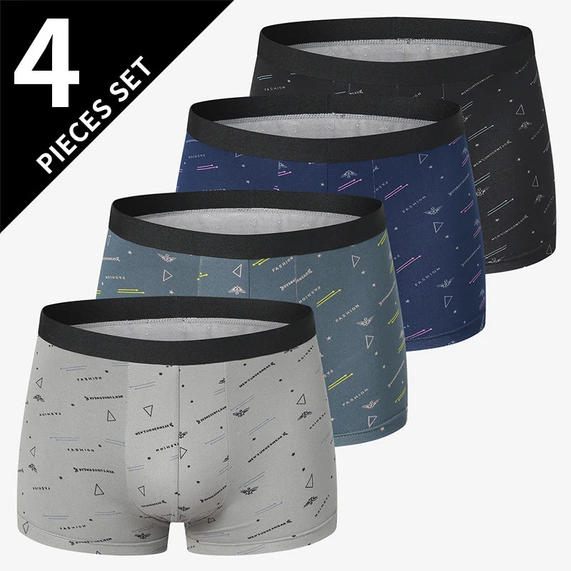 Men's Printed Boxer Briefs - 4 or 5 Pack