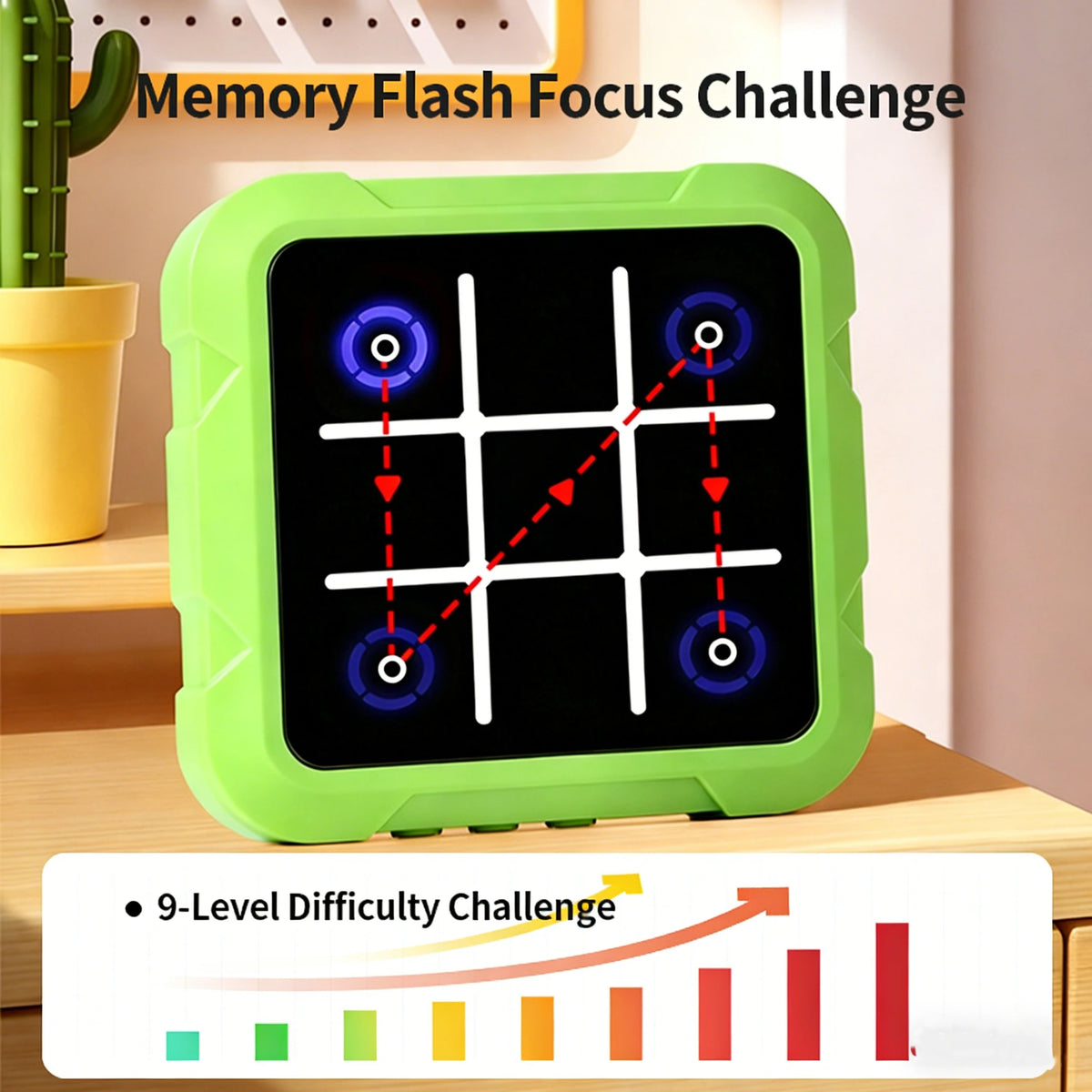 Electronic Chessboard Tic Tac Toe Multifunctional Children's