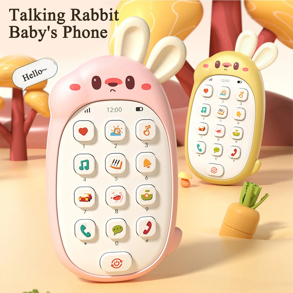 Children's mobile phone Toy can gnaw on babies' intelligence early