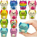 12/24PCS Kids Adult Mini Kawaii Newt Cute Stress Relief Squeeze Toy
