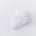 Lawadka Newborn Baby Socks Cotton Lace Infant Girls Sock Princess Bow