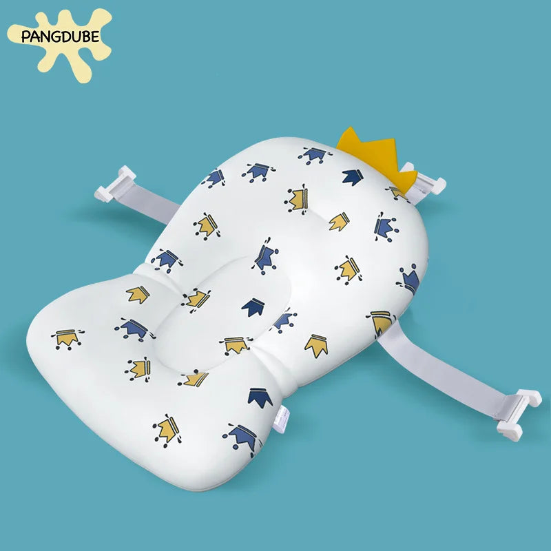 PANGDUBE Baby Bath Seat Newborn Bathtub Cushion Adjustable Support