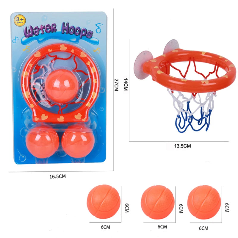 Baby Bath Toy Toddler Boy Water Toy Mini Shooting Basket Bathtub
