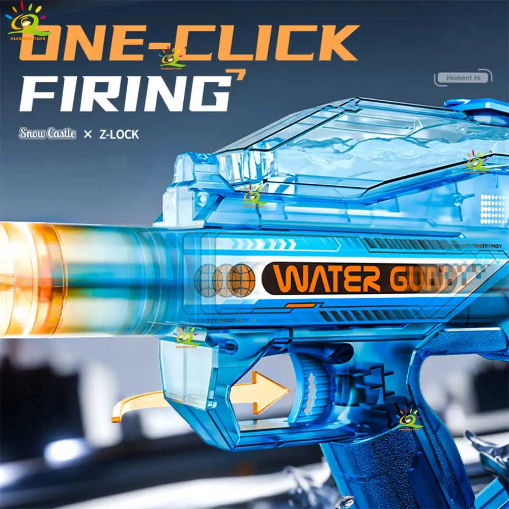 HUIQIBAO Children's electric water gun Toy, high-speed water sprayer,