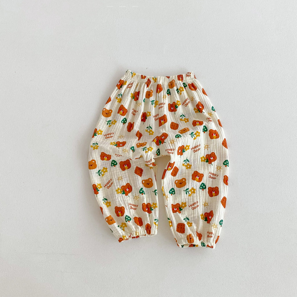 Baby Boys And Girls Summer Clothing Children's Anti Mosquito Pants