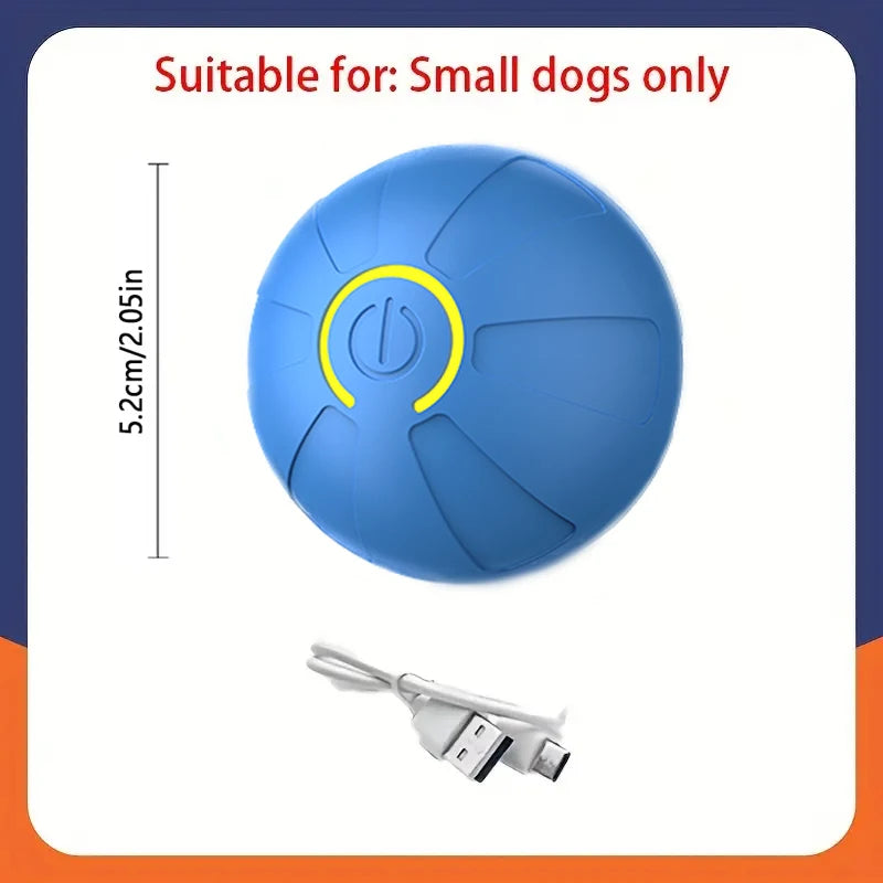 Smart Dog Toy Ball Electronic Interactive Pet Toy Moving Ball USB