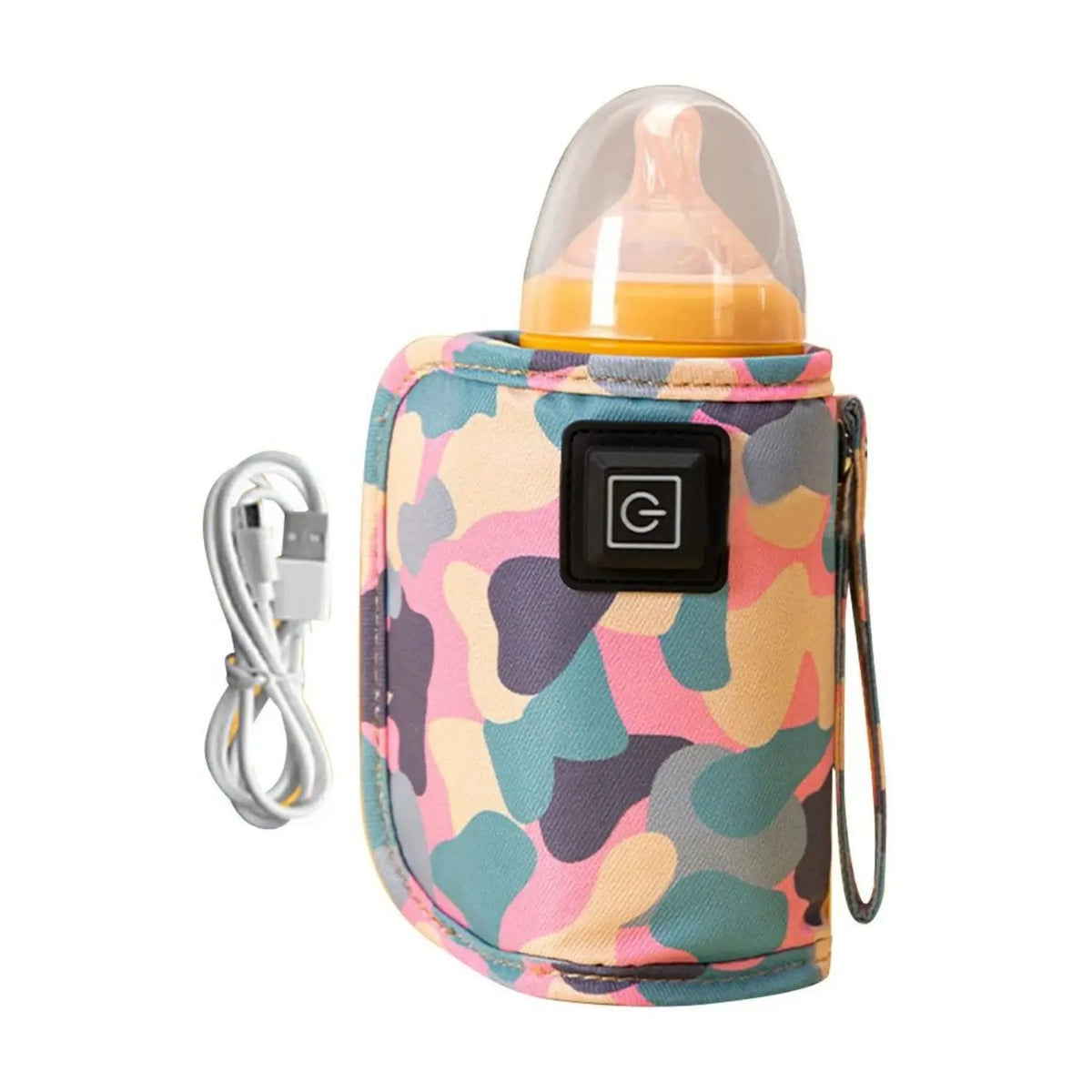 USB Milk Water Warmer Travel Stroller Insulated Bag Baby Nursing Bottle