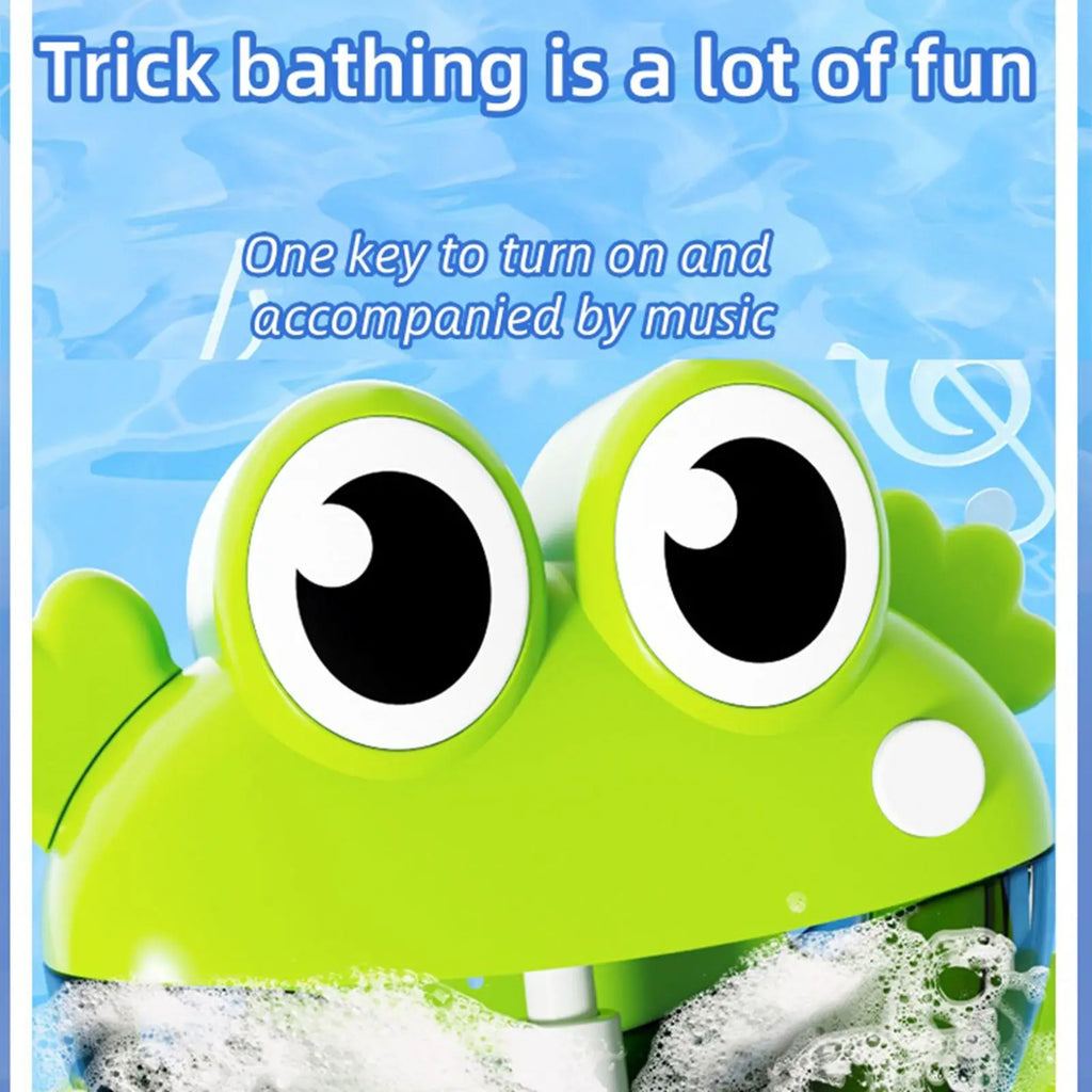 Baby Bath Toy Children Playing In Water Frog Water Wheel Bathroom
