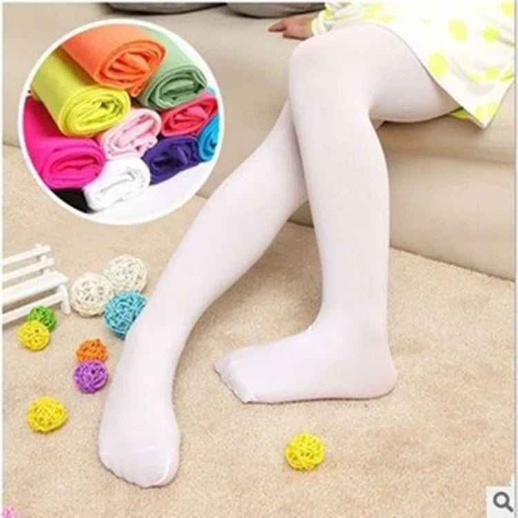 Summer Spring Candy Color Kids Pantyhose Ballet Dance Tights Stocking